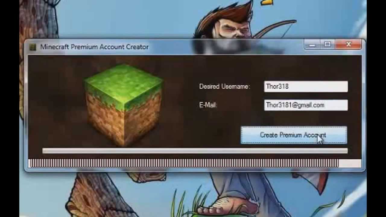 Minecraft Premium Account Generator (February 2014)(Proof) - YouTube