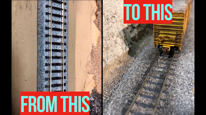 Realistic Kato Unitrack | Model Train Diorama How To Series