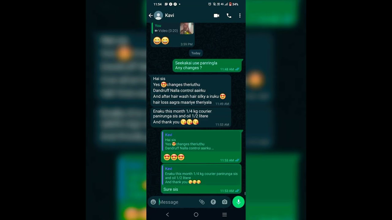 Herbal hair oil 3 years of journey