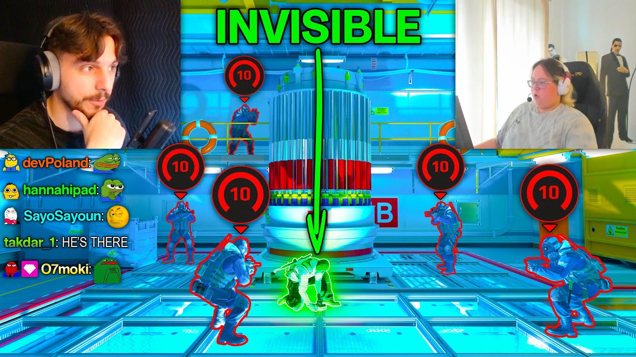 Max Go Invisible INVISIBLE MAGIXX vs. 5 FACEIT LEVEL 10s (1v5) - YouTube