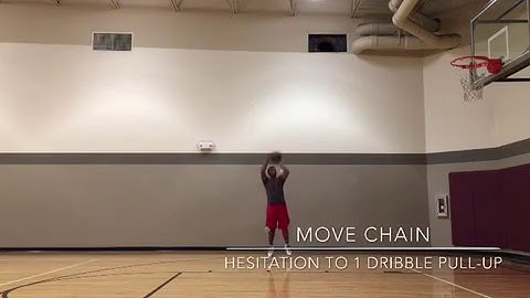 Basketball Drills: One Dribble Pull-up Jumpshot (Move Chain)