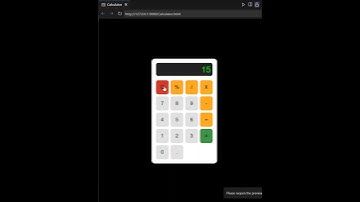 Create a Calculator Using HTML, CSS & JavaScript 🔢 #html #webdevelopment #programmingshorts
