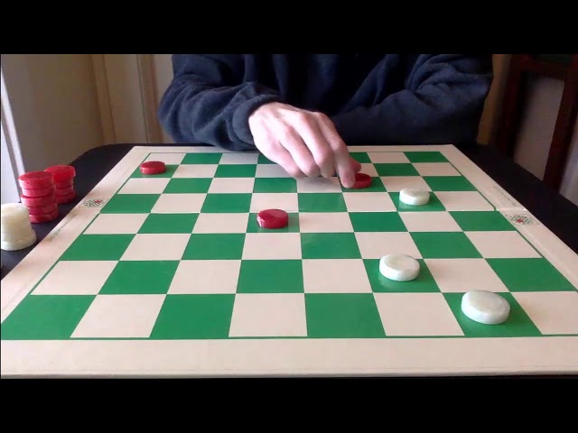 DOUBLE opening COMBINATION in checkers during the live stream