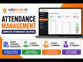 Attendance Management | EduBook Smart School ERP | Student, Teacher & Staff Attendance Setup