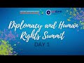 Usidhr summit on diplomacy and human rights 2021 watch live the entire day 1