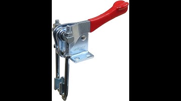 POWERTEC 20309 Vertical Latch Action Toggle Clamp, 1000 lbs Capacity, Number 334