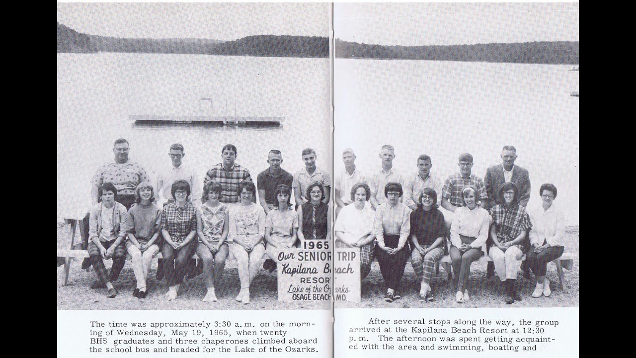 Baxter Yearbook 1965 YouTube