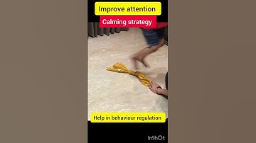 sensory integration/improve attention and body coordination