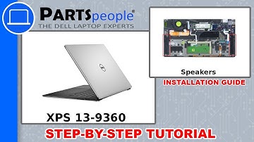 Dell XPS 13-9360 (P54G002) Speakers How-To Video Tutorial