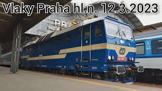 Vlaky Praha hl.n. 12.3.2023