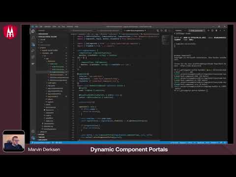 Dynamic Component Portals - Marvin Derksen - Angular Cologne