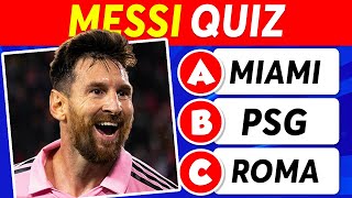 Lionel Messi Quiz: How Well Do You Know Lionel Messi? ⚽🏆 | Football Quiz