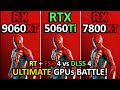 RX 9060 XT vs RTX 5060 Ti vs RX 7800 XT | 1080p, 1440p, 2160p | RT + FSR 4 vs DLSS 4 | 2025