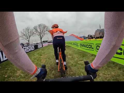 UCI CYCLOCROSS WORLD CHAMPIONSHIPS HOOGERHEIDE 2023 | GoPro Lap