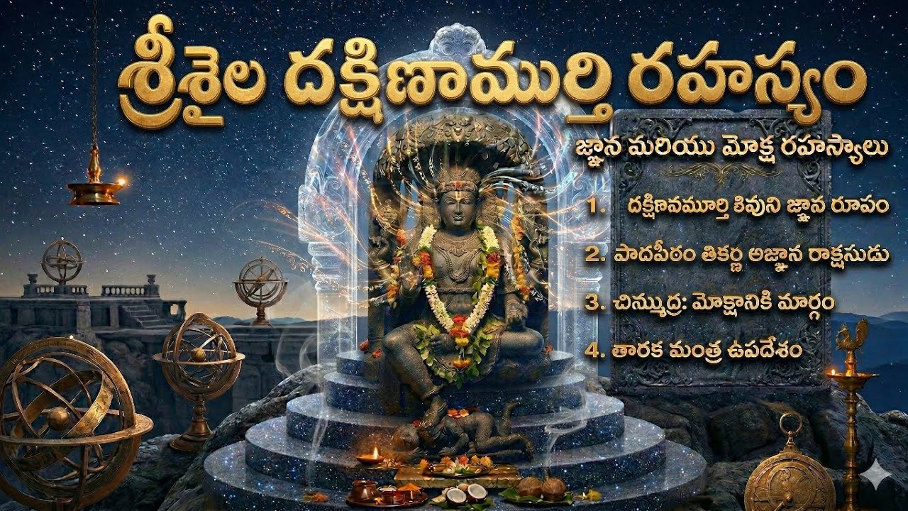 శ్రీకాళహస్తి గర్భాలయంలో దాగి ఉన్న అతి పెద్ద రహస్యం! 🕉️ | Dakshinamurthy Secrets in Srikalahasti