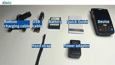 EN iData 95UHF UNBOXING video