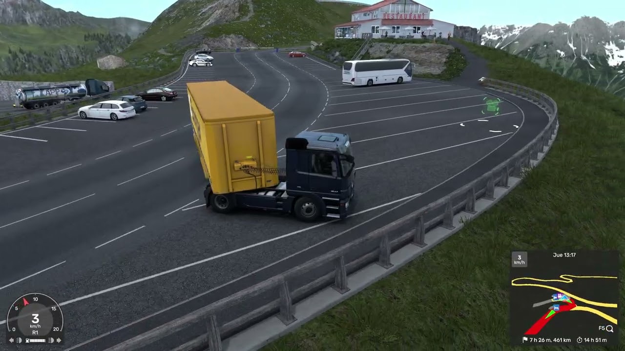 Euro truk SIMULATOR 2 Los Alpes Suizos 1.58