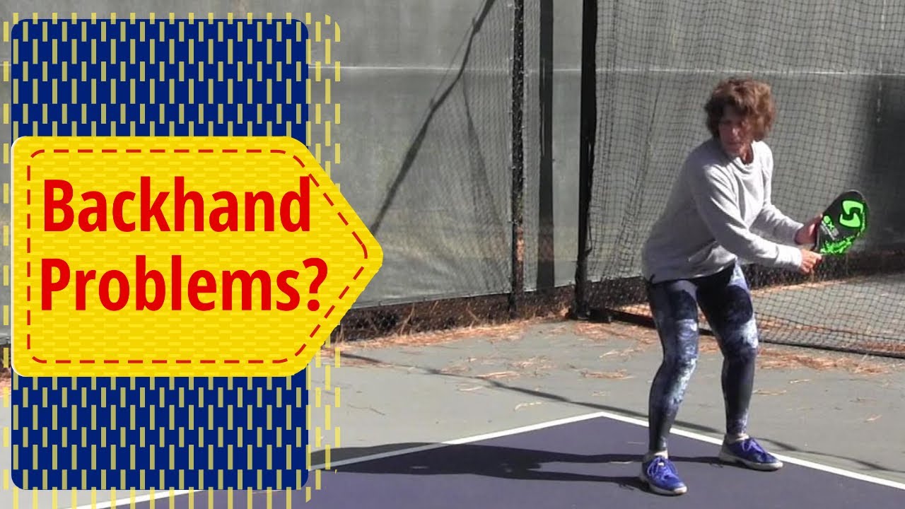 4 Mistakes Hurting Your Pickleball Backhand YouTube