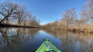 Kayaking Hennepin feeder canal: bridge 47 to 48 riverdale rd to knief rd rockfalls il