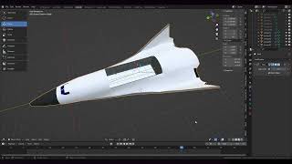 Redesigning the Shinkansen Spaceplane (Blender Phase 1)