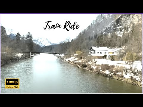 Train Ride: Freilassing to Bischofswiesen - Bavaria - Germany - Amazing Views