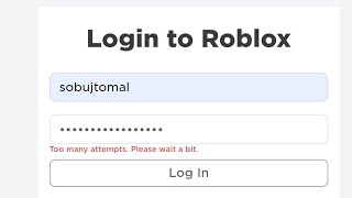 Fix Roblox login problem 2022, Roblox problem today