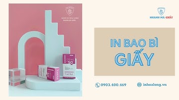 In bao bì vỏ hộp giấy Hà Nội - Miễn phí thiết kế tại In Hoa Long