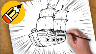كيفية رسم السفينة - YouTube
