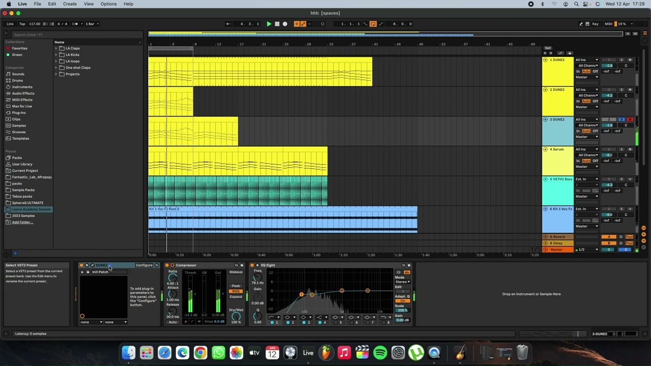 Dune 2: Pluck Synth Design [ Stephan Bodzin Vibes]