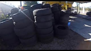 Can I make a profit hauling tires??  | Dumpster Rental Business