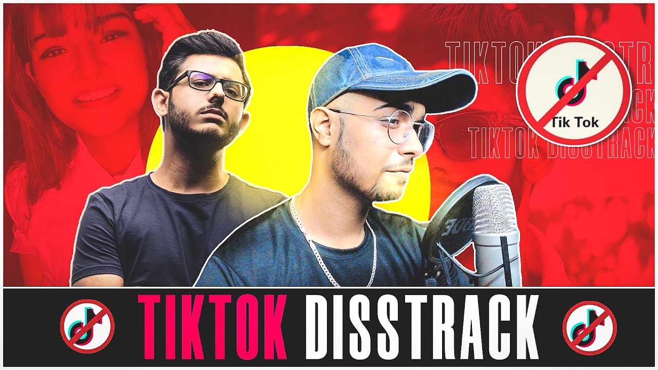 TIKTOK DISS  100 Ft Carryminati Clickbait  Vasu Kainth