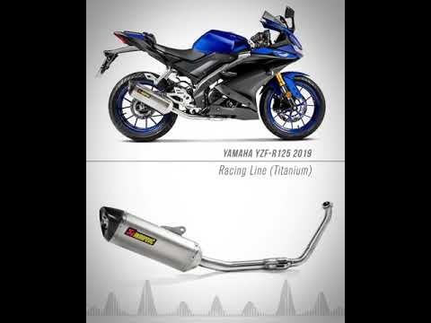 scarico akrapovic r125