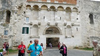 DIOCLETIAN'S PALACE WALKING TOUR WITH ADVENTURES CROATIA: SPLIT, CROATIA! (4K)