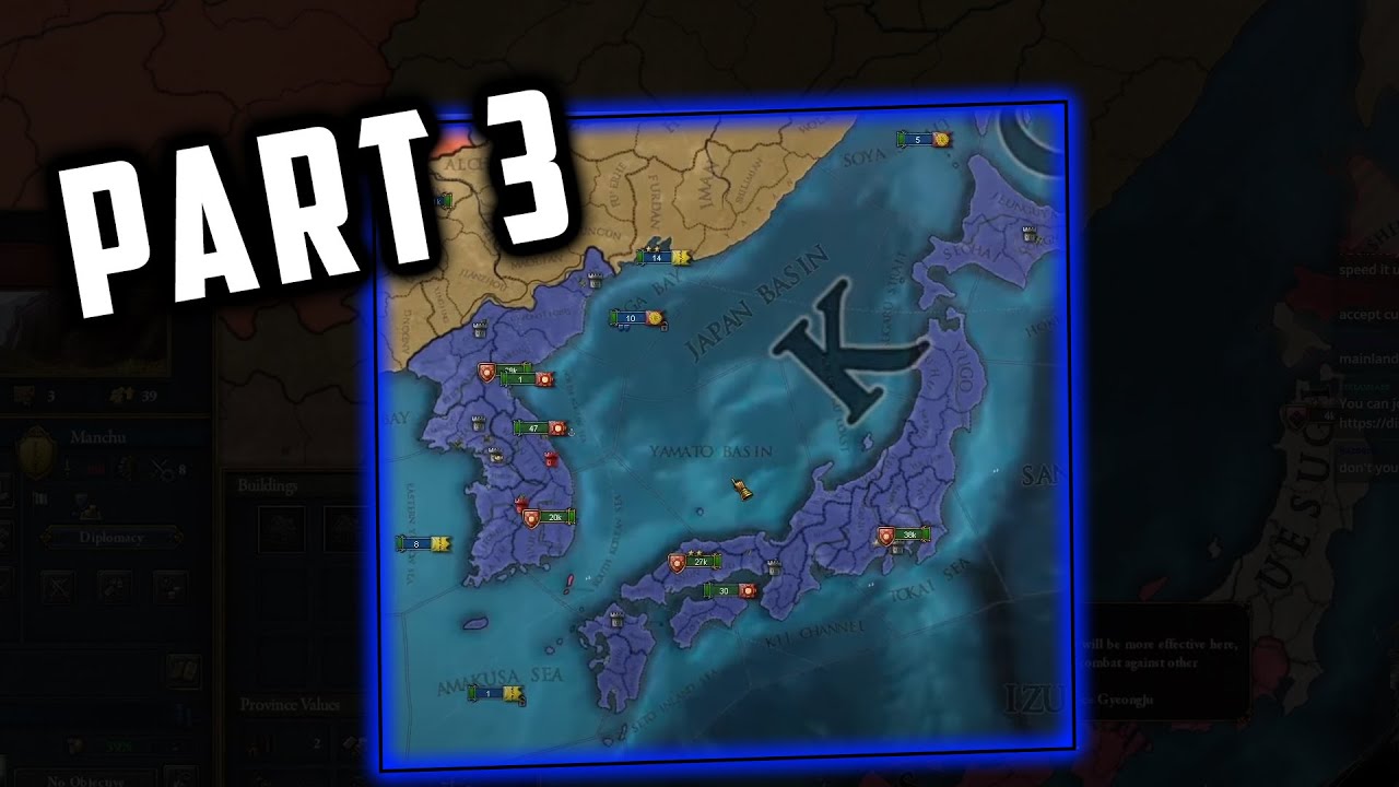 Korean Rp EU4 KOREA RP Multiplayer Game - Session 3 - YouTube