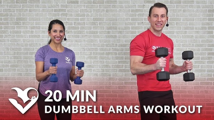 25 Min Arm Workout for Women & Men - Bicep Tricep Workout at Home