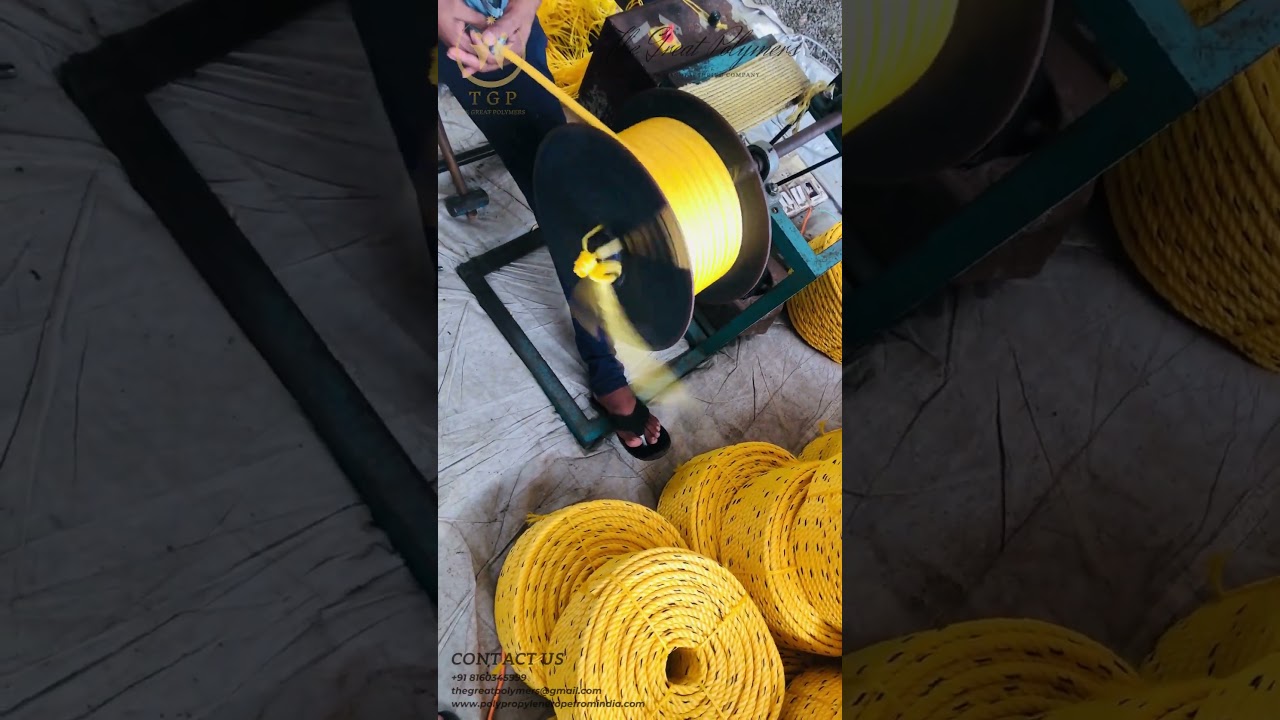 Unveiling the Secrets: PP Rope Manufacturing Process Revealed  