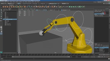 Mechanical Animation  in Maya - pt 3