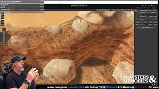Tweaking rocks in Fallen Pass, with sass