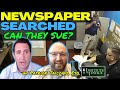 Newspaper Raid ILLEGAL? | Civil Rights Lawyer Explains