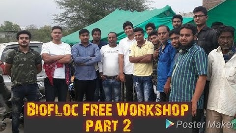 Biofloc free workshop part 2 Jaikumar Nagpur next date 29th December biofloc practical learning