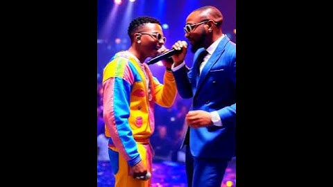 Wizkid and Davido on stage together #funny #davido #fun #nigeria #rap #duet