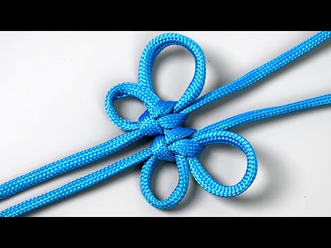 How to make a decorative butterfly knot
