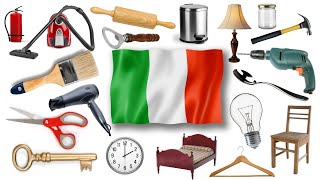 Nauka Włoskiego | 100 Przedmiotów Domowych