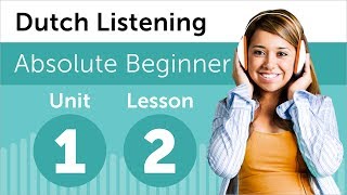 Learn Dutch - Dutch Listening - At a Restaurant in the Netherlands