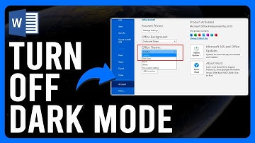 How to Turn Off Dark Mode on Word (A Step-by-Step Guide)