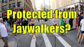 Cyclist vs NYC's 8th Avenue "Protected" Bike Lane - August 2018 Edition