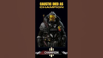 Caustic Died As Champion | Apex Legends | Trader