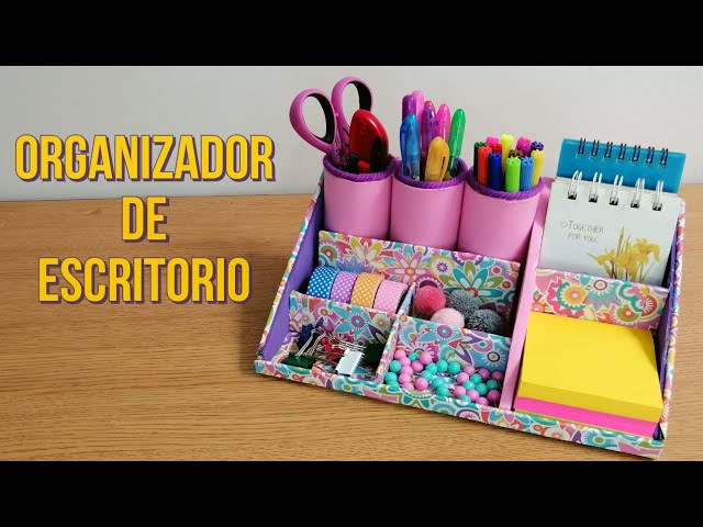 ORGANIZADOR casero PARA PLUMONES!! (Plantilla Gratis) ✄ Barbs