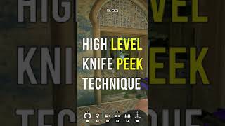 NEW Knife Peeking Technique - Rainbow Six Siege #Shorts