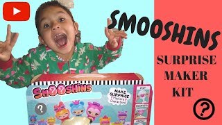 SQUISHY MAKER!!! NEW #Smooshins Surprise Maker for Kids